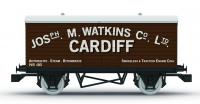 R60273 Hornby Railroad Closed Van - Watkins Co Cardiff - Era 3